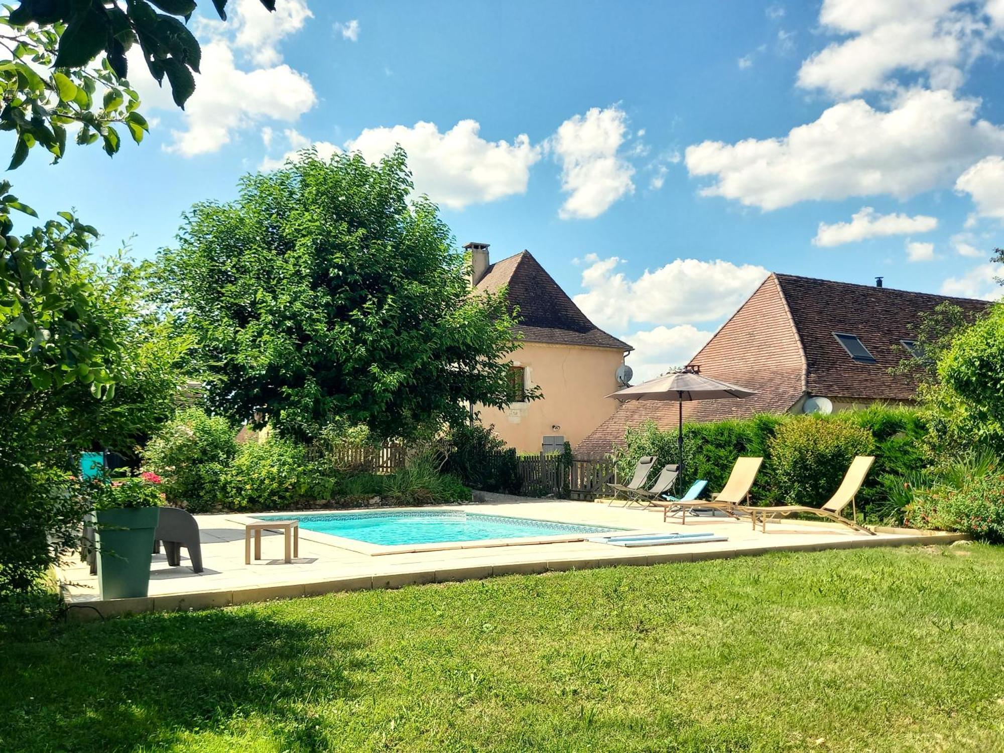 Au Pays De Jacquou : Chambre D'Hotes Et Table D'Hotes Fossemagne ภายนอก รูปภาพ